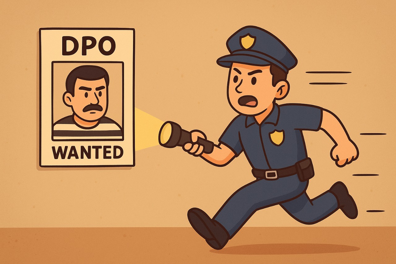 Ilustrasi perburuan DPO.