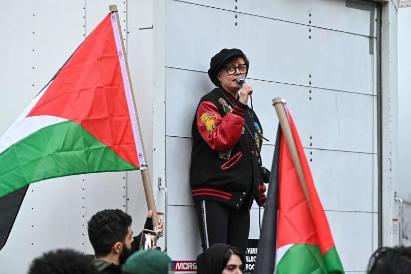 Aksi boikot pekerja industri film Hollywood.