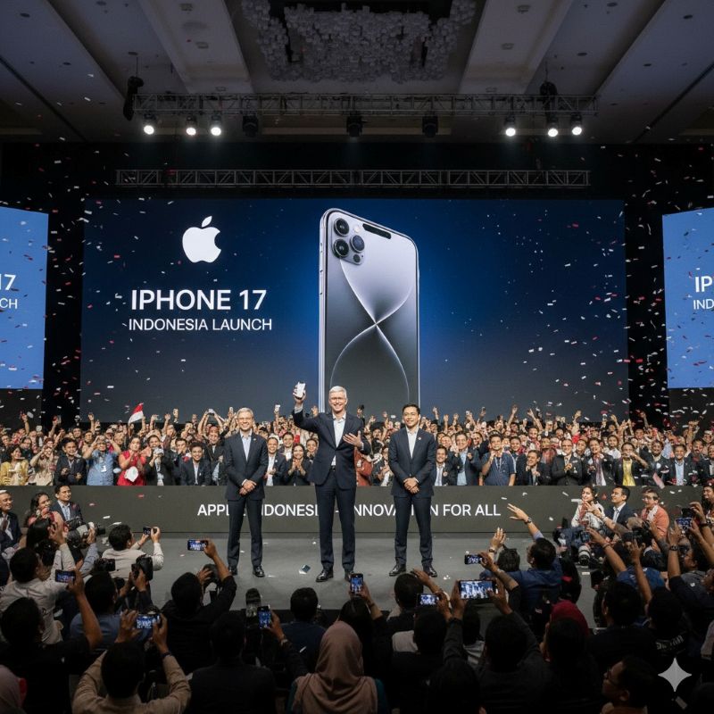 iPhone 17 resmi diluncurkan.