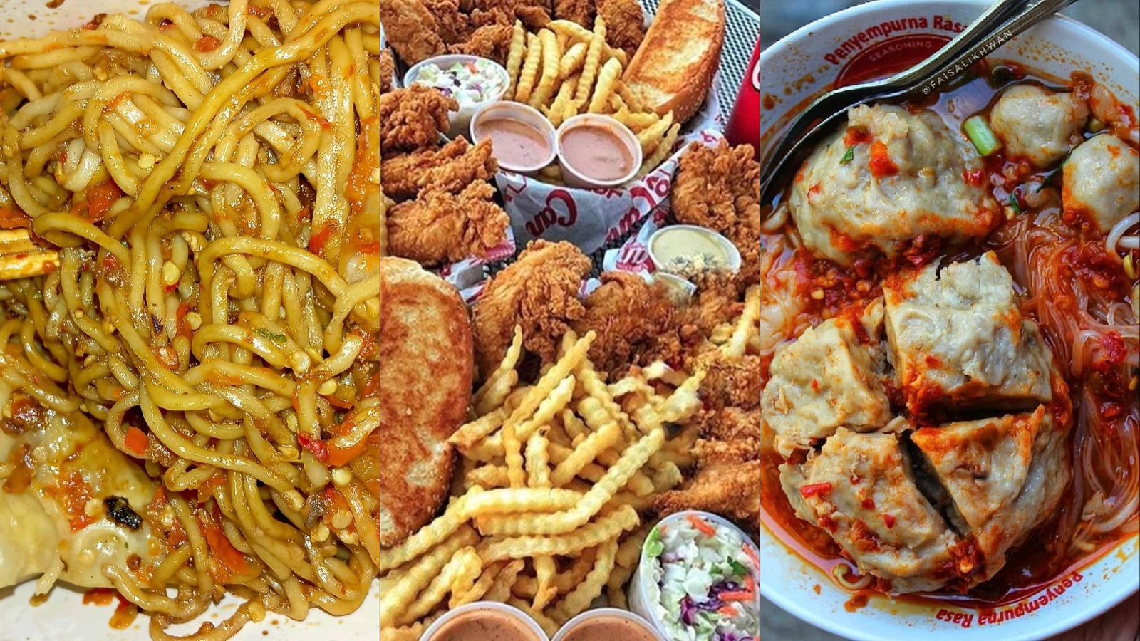 ilustrasi makanan junk food.