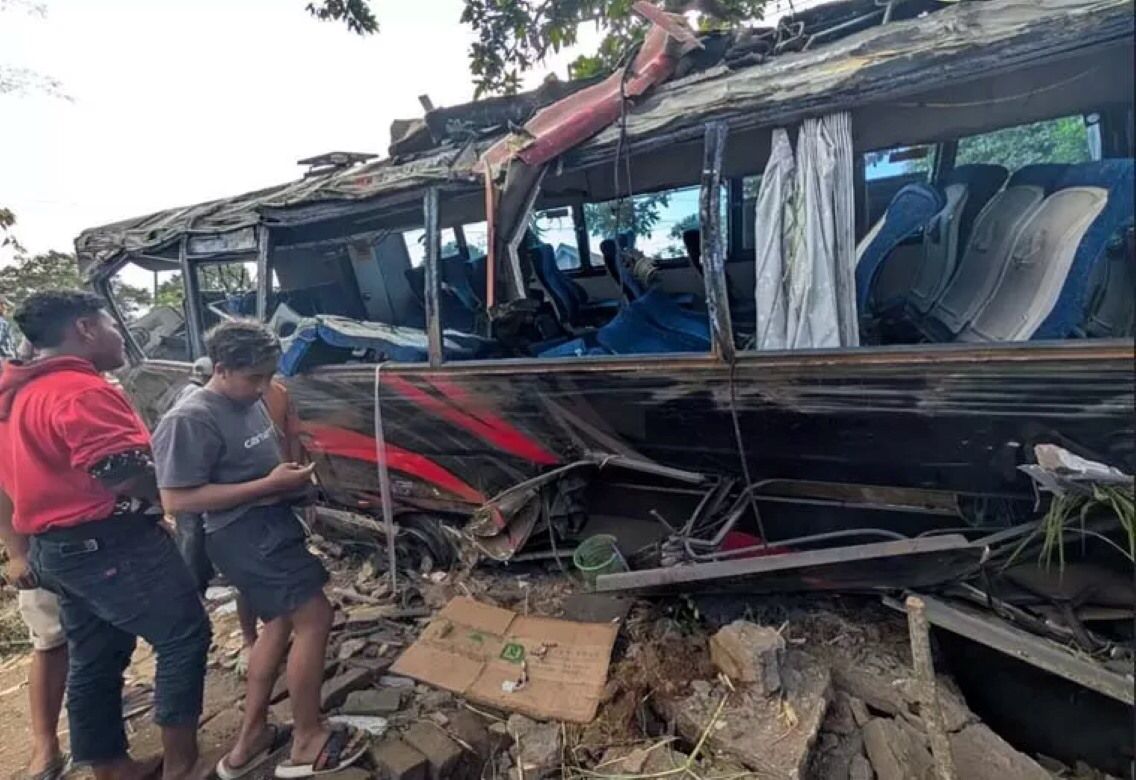 Kecelakaan Maut Bus Pariwisata di Probolinggo.