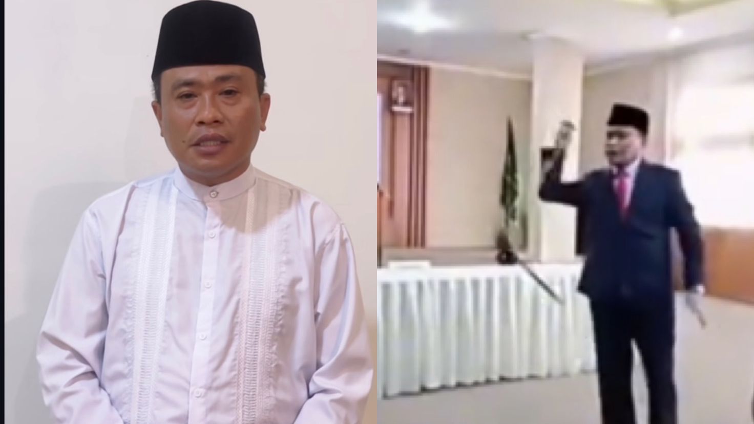 Ilustrasi Klarifikasi Kepala Kemenag NTB Zamroni Aziz Soal Aksi Lempar Mikrofon.