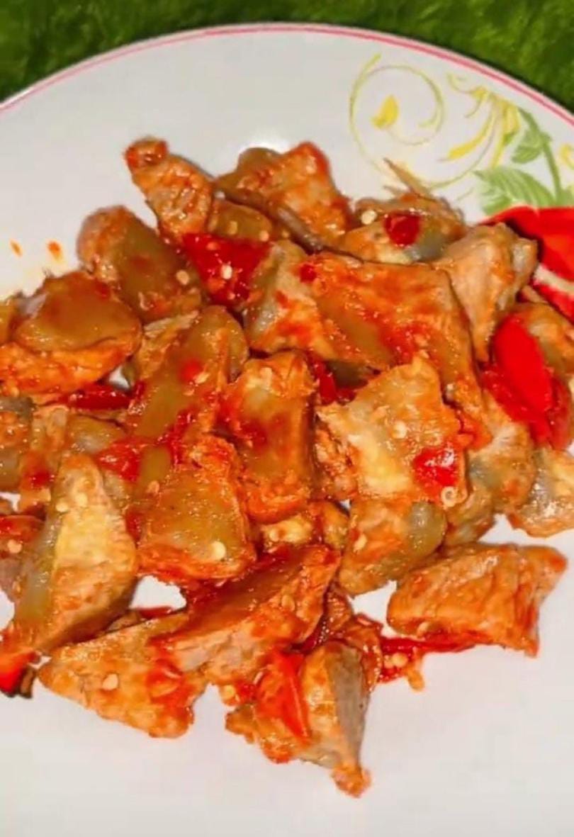 Tahu Penyet khas Klaten.