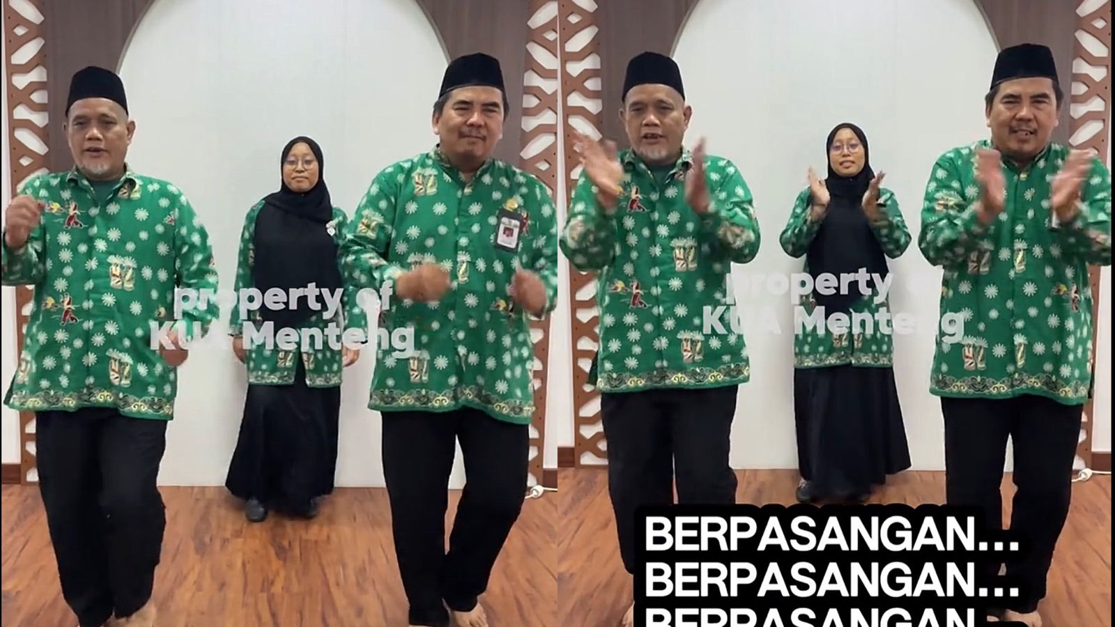 Viral tepuk sakinah di tiktok,tradisi unik KUA Menteng.