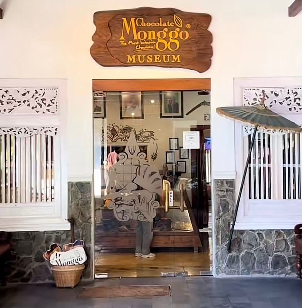 Ilustrasi museum coklat monggo Yogyakarta.