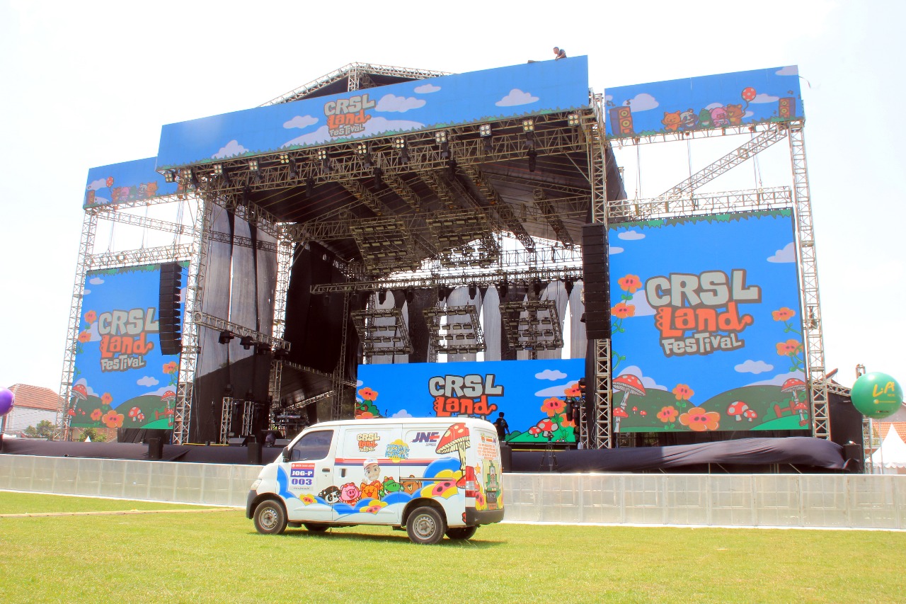 CRSL Land Festival 2025 Hadirkan Festival Musik Berkelas dengan Dukungan JNE