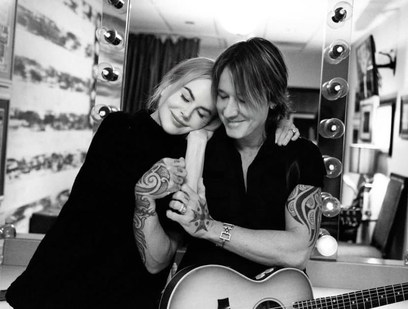 Potret Nicole Kidman dan Keith Urban.
