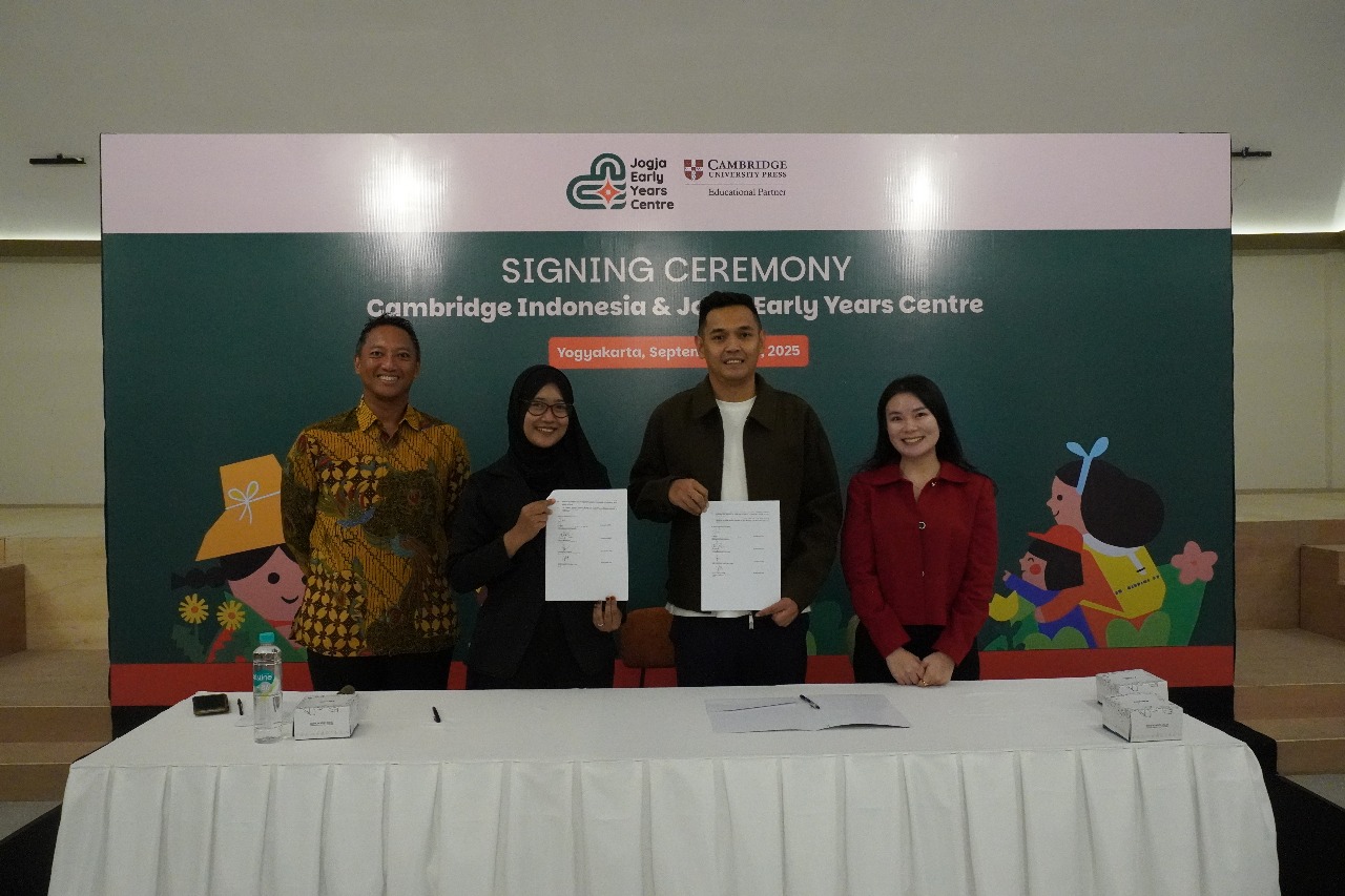 JEYC Resmi Bermitra dengan Cambridge untuk Pendidikan Usia Dini Berstandar Internasional di Yogyakarta