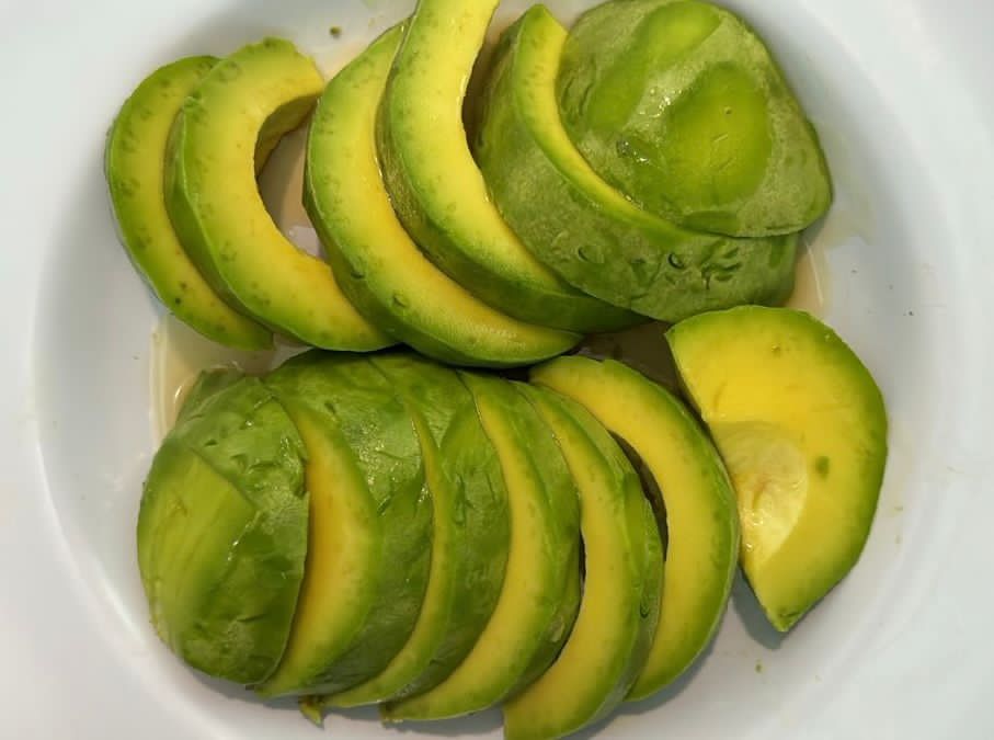 Ilustrasi buah alpukat.