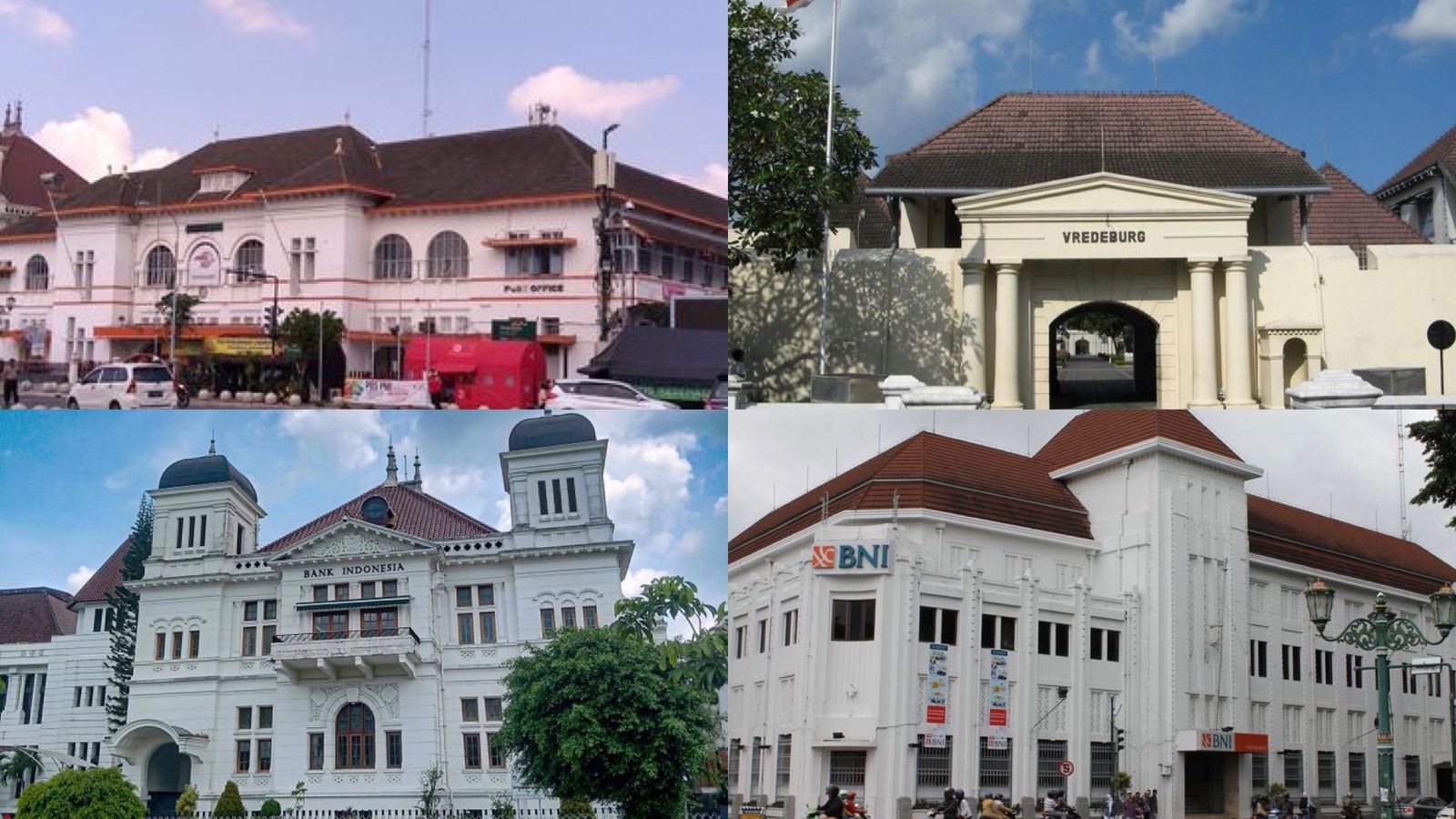 Tempat peninggalan era kolonial Belanda di Yogyakarta.