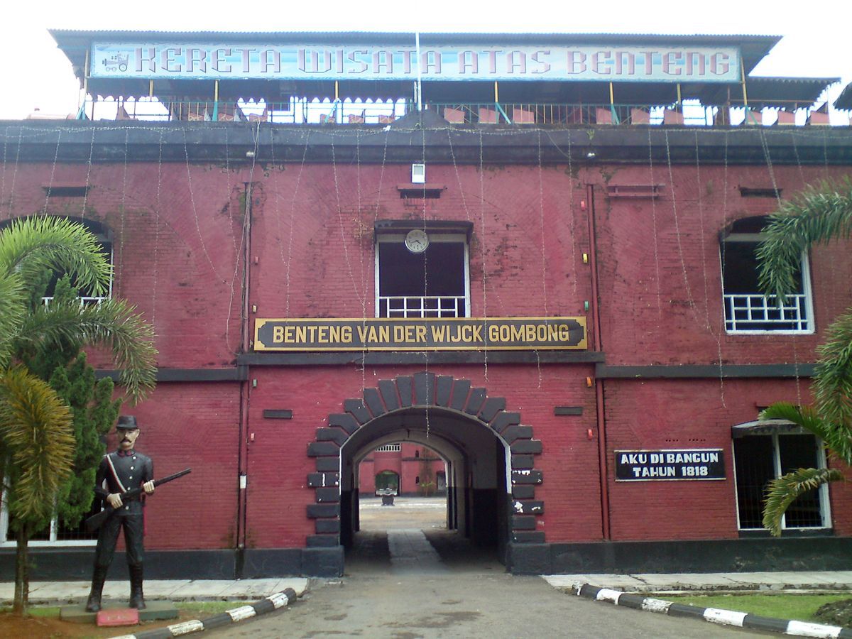 Ilustrasi Benteng Van Der Wick.