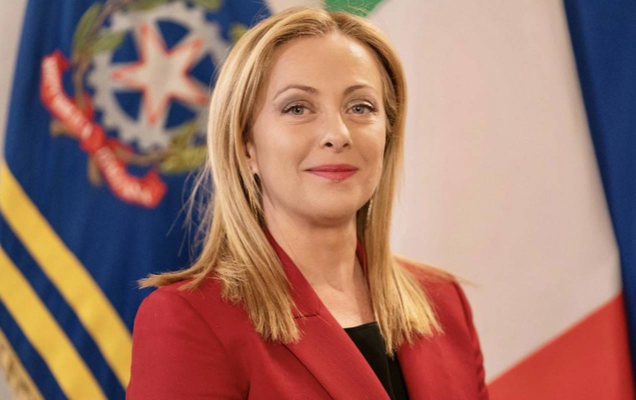 Perdana Menteri Italia Giorgia Melani.