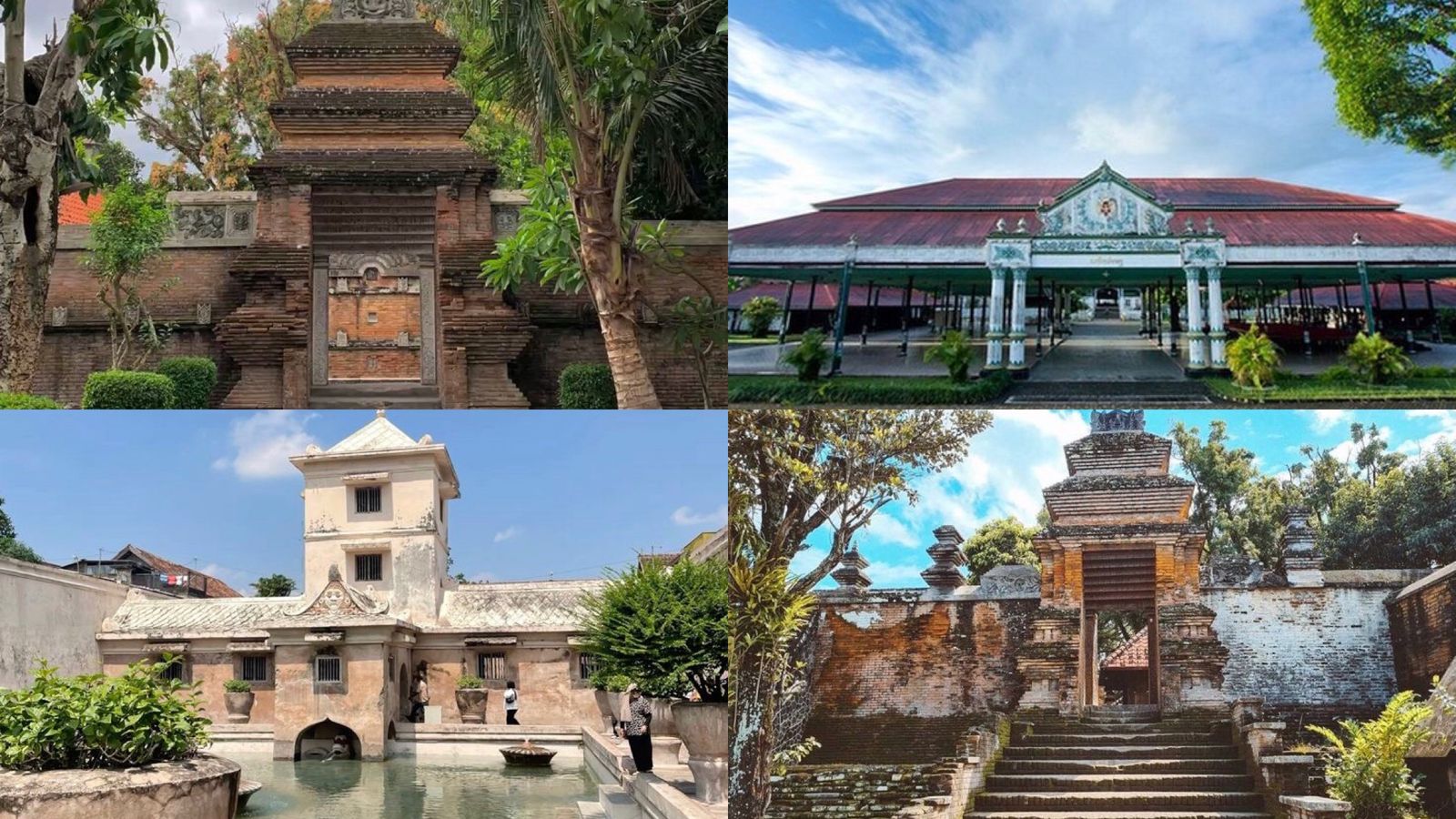 Tempat bersejarah peninggalan kerajaan mataram islam di Jawa.