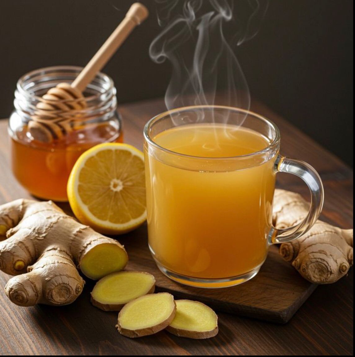 Minuman herbal dari jahe dan sereh yang ampuh redakan bantuk dan pilek (pinterest)