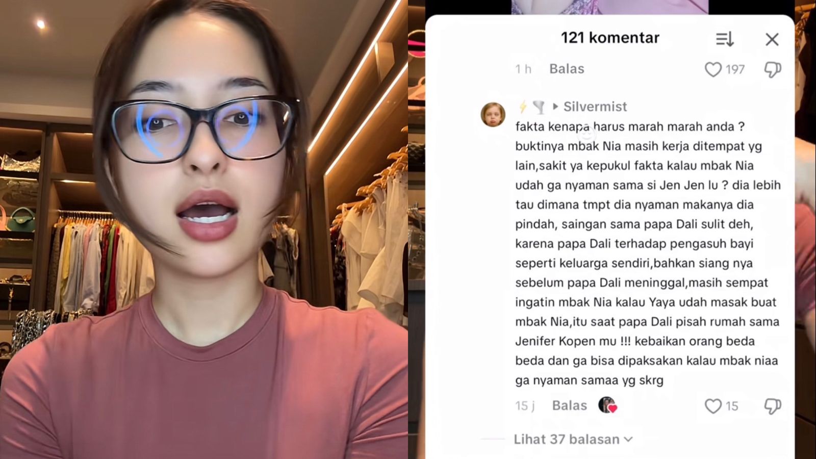 Klarifikasi Jennifer Coppen terkait pemecatan pengasuh Kamari (Tiktok @jennifer.coppen)