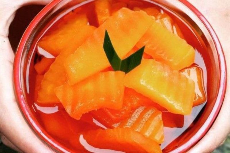 Manisan pepaya (Sumber : Pinterest Popbela.com)