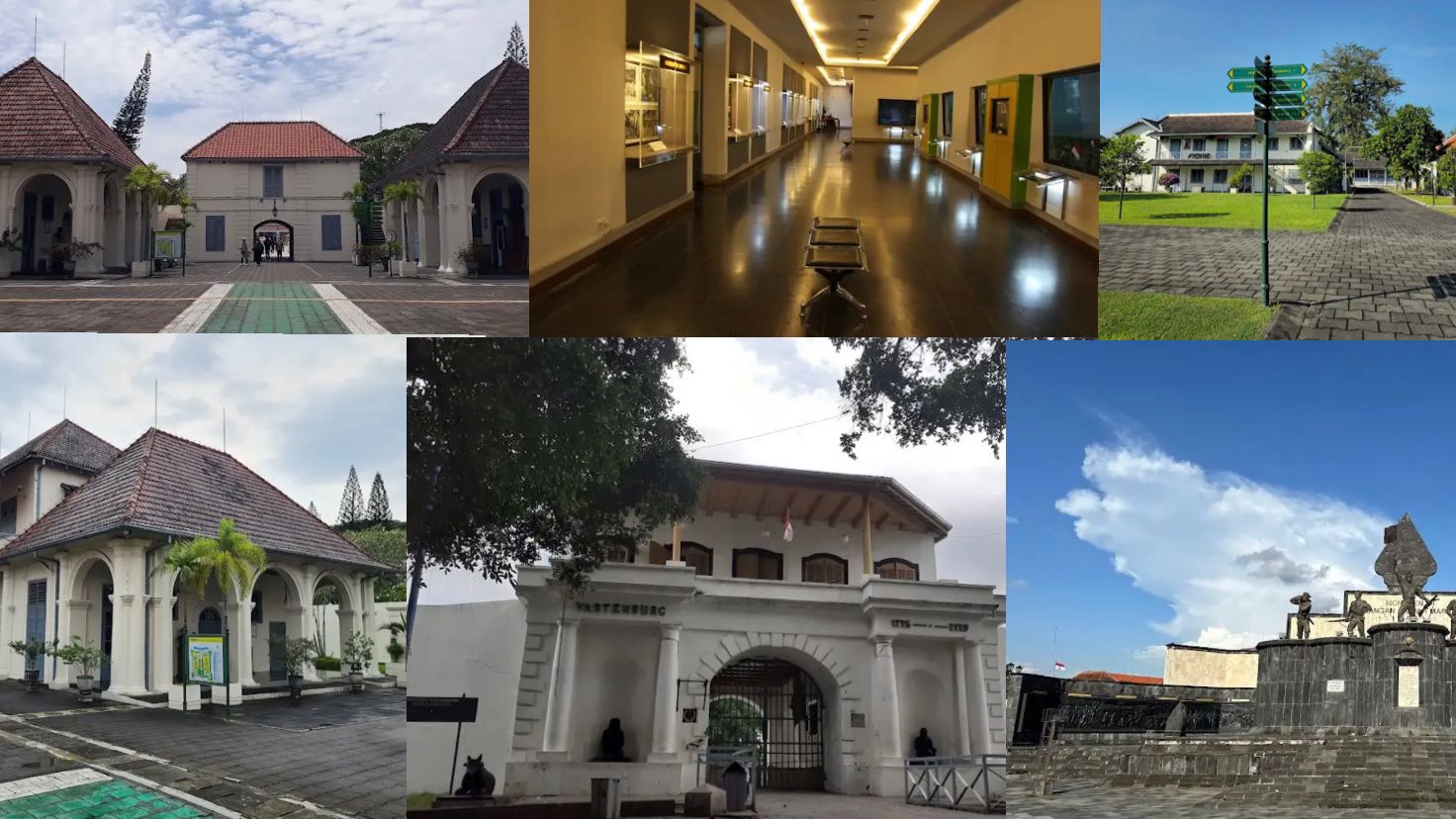 Ilustrasi Spot Foto Instagramable Terbaik di Benteng Vredeburg Jogja. (Google Maps)