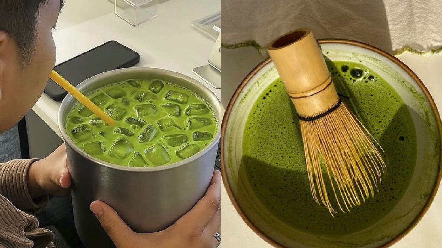Ilustrasi Terlalu Sering Minum Matcha Bisa Ganggu Siklus Menstruasi. (Pinterest)