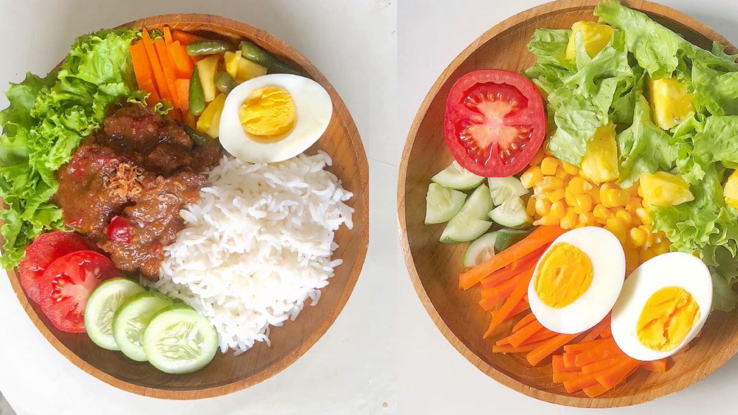 Ilustrasi Benarkah Diet Tanpa Nasi Bisa Turunkan Berat Badan Lebih Cepat. (Pinterest)