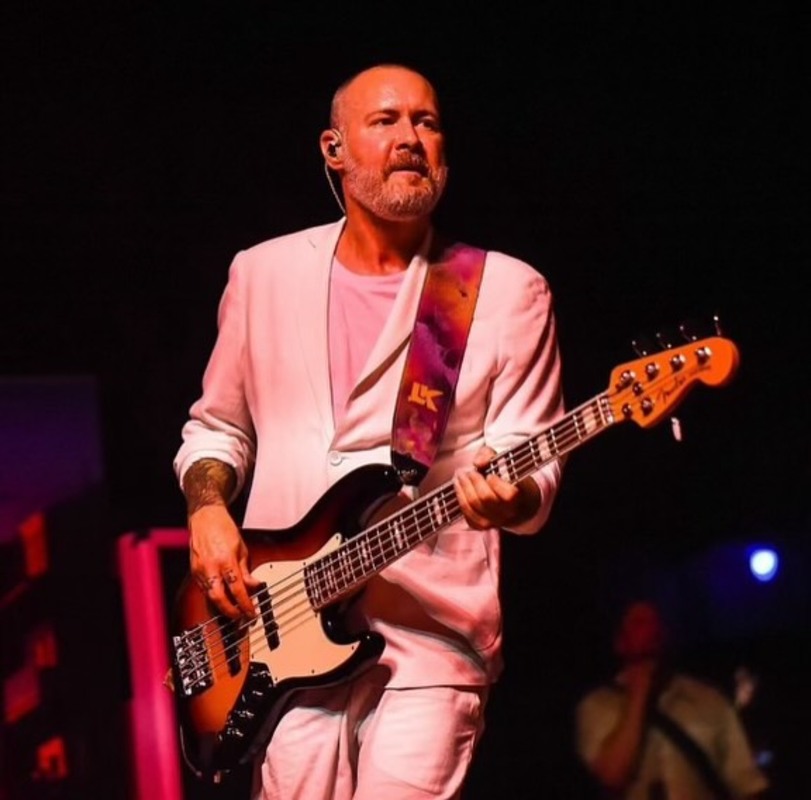 Potret Sam Rivers dalam salah satu penampilannya bersama Limp Bizkit tahun lalu. (Instagram/@samriverslb)
