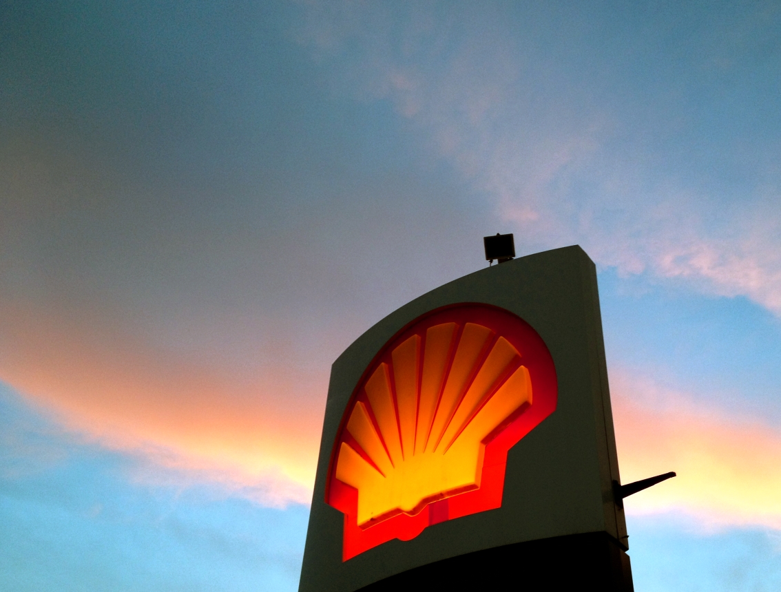 Gambar logo perusahaan minyak dan gas asal Inggris, Shell. (Wikimedia Commons/Public Domain)