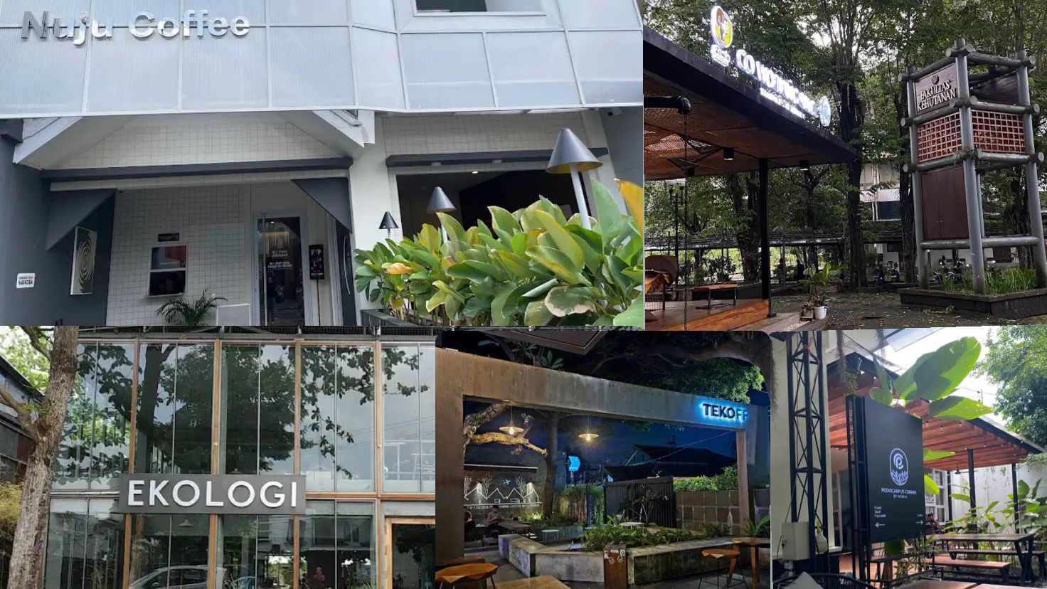 Ilustrasi Lima Cafe Dekat UGM yang Nyaman Buat Nugas dan Nongkrong. (Google Maps)