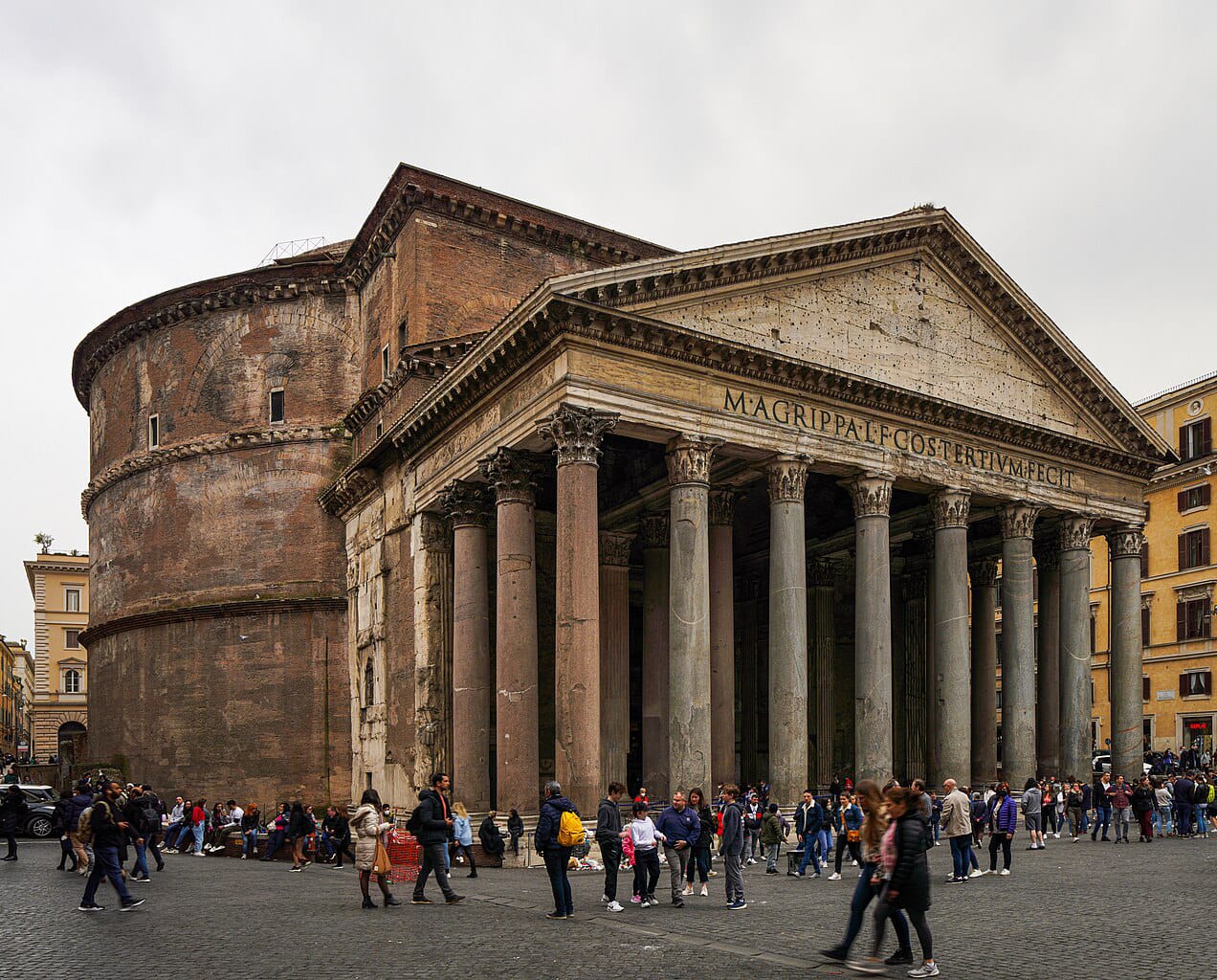 Foto Pantheon di Roma, Italia. (Wikimedia Commons/Public Domain)