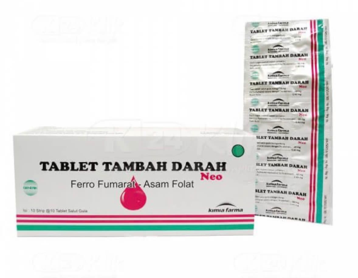 Ilustrasi tablet tambah darah (foto: pinterest)