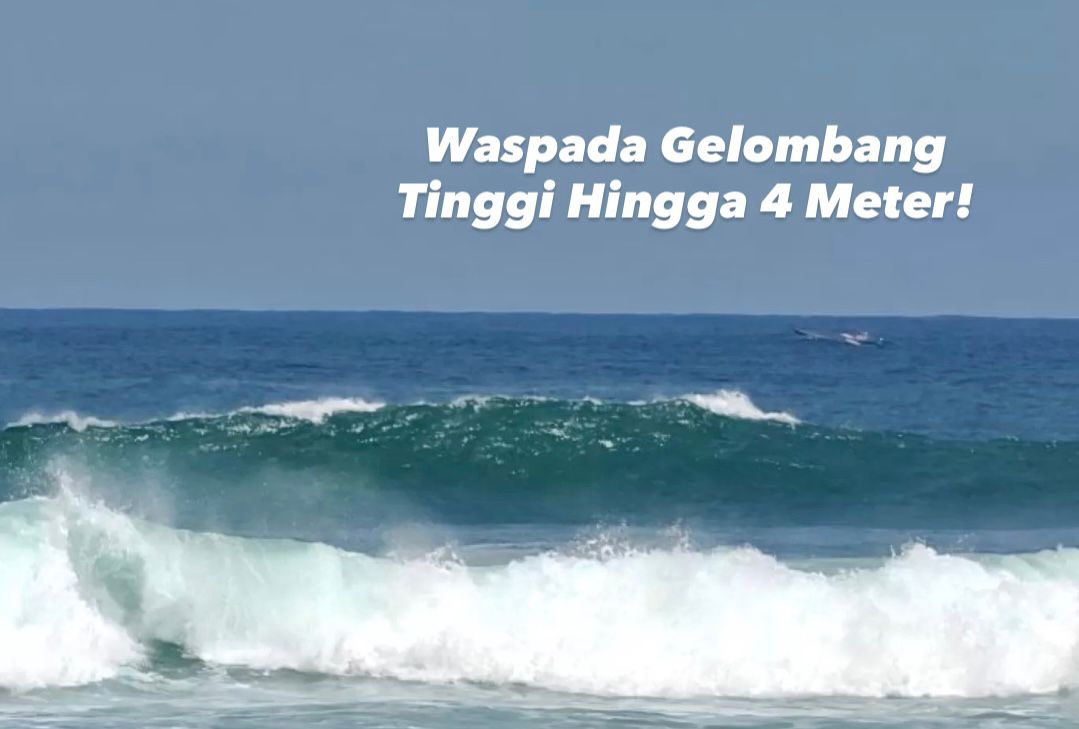 Ilustrasi gelombang tinggi di Perairan Indonesia (foto: jawapos)