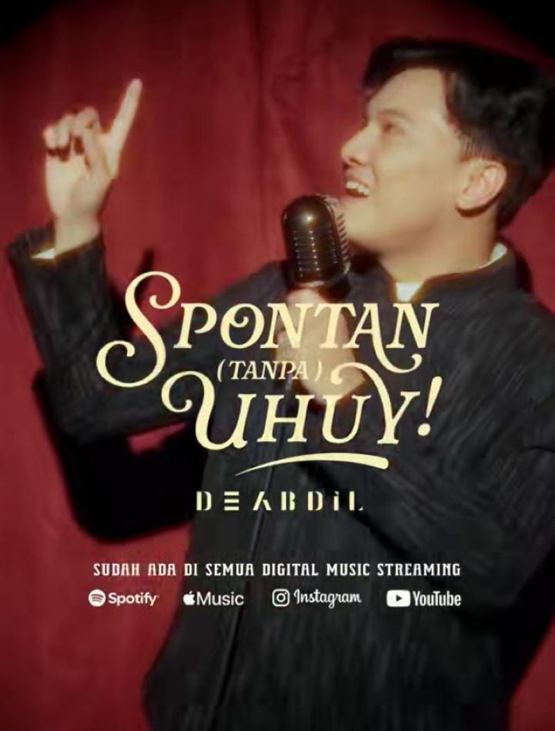 Lagu &ldquo;SPONTAN (tanpa) UHUY&rdquo; Karya DEABDIL Viral di Tiktok, Warganet Puji Keunikannya