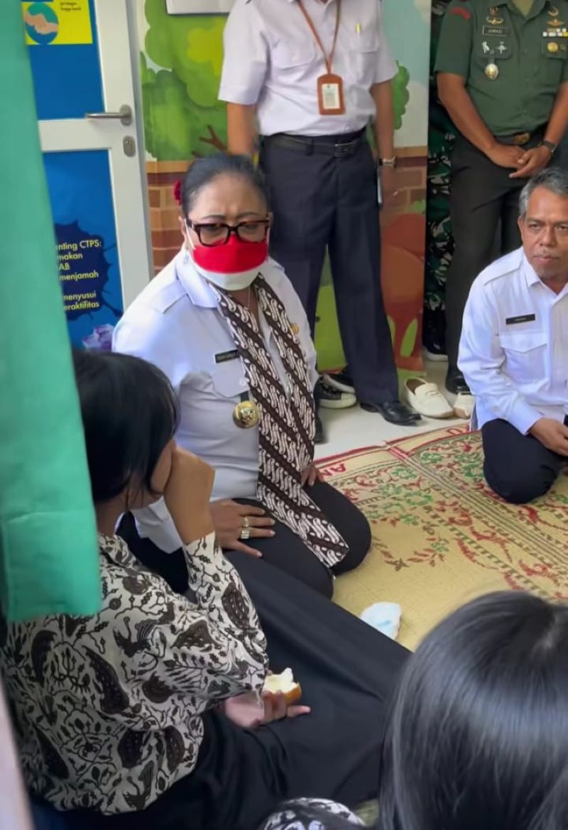695 Siswa keracunan MBG di Saptosari, Gunungkidul (Sumber: Instagram @endah_subekti_k)