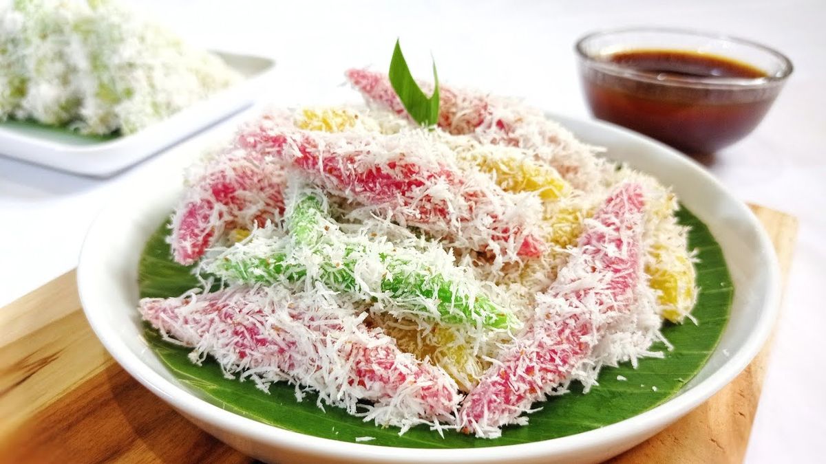 Makanan tradisional Cenil (Sumber: Pinterest