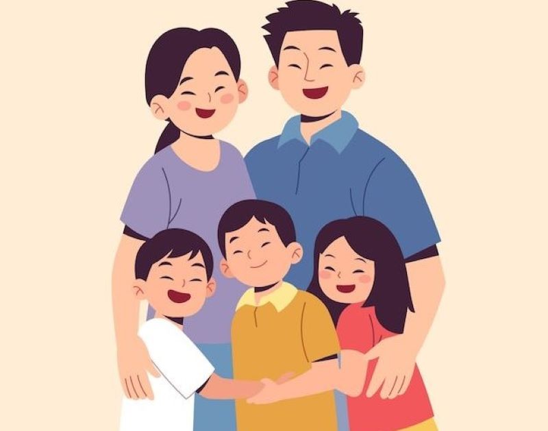ilustrasi keluarga