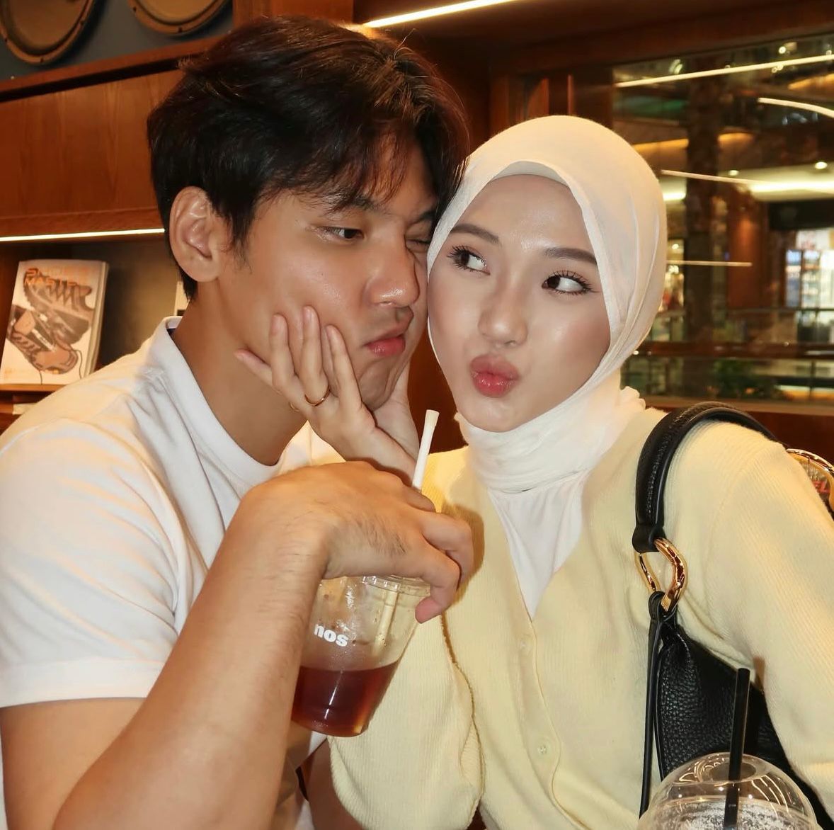 Ilustrasi Jule dan suaminya (Na Daehoon) (foto: instagram, juliaprt7)