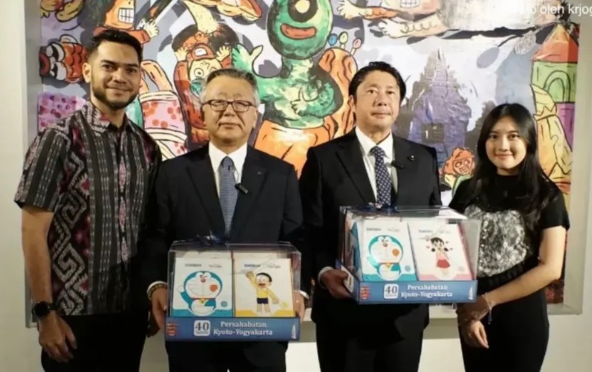 Ilustrasi Perayaan 40 tahun hubungan sister province Kyoto dan Yogyakarta (foto: instagram, krjogjadotcom)