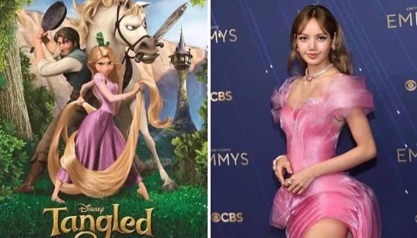 Ilustrasi Lisa BLACKPINK Diisukan Akan Memerankan Rapunzel dalam Proyek Live-Action Disney! (foto: instagram, community.idn)