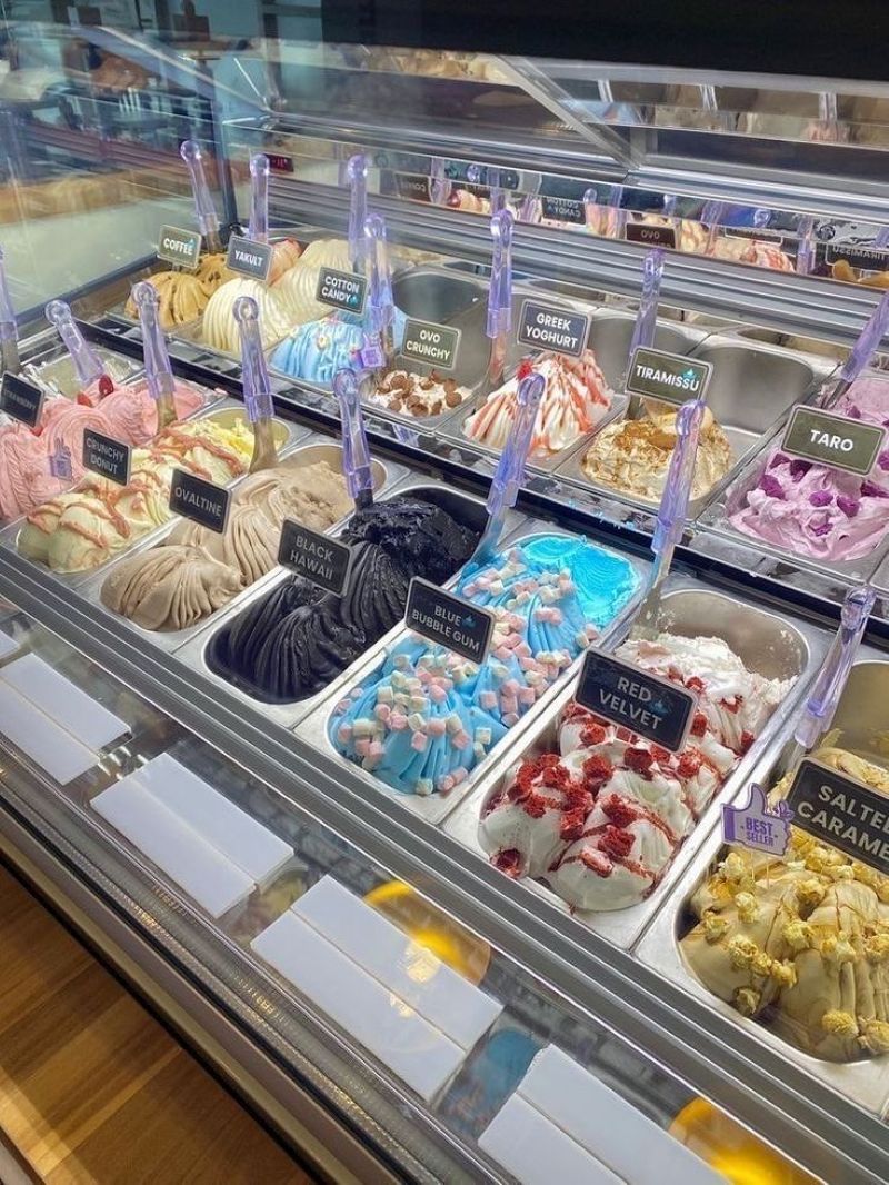 Berbagai macam rasa es krim (Sumber: Pinterest)