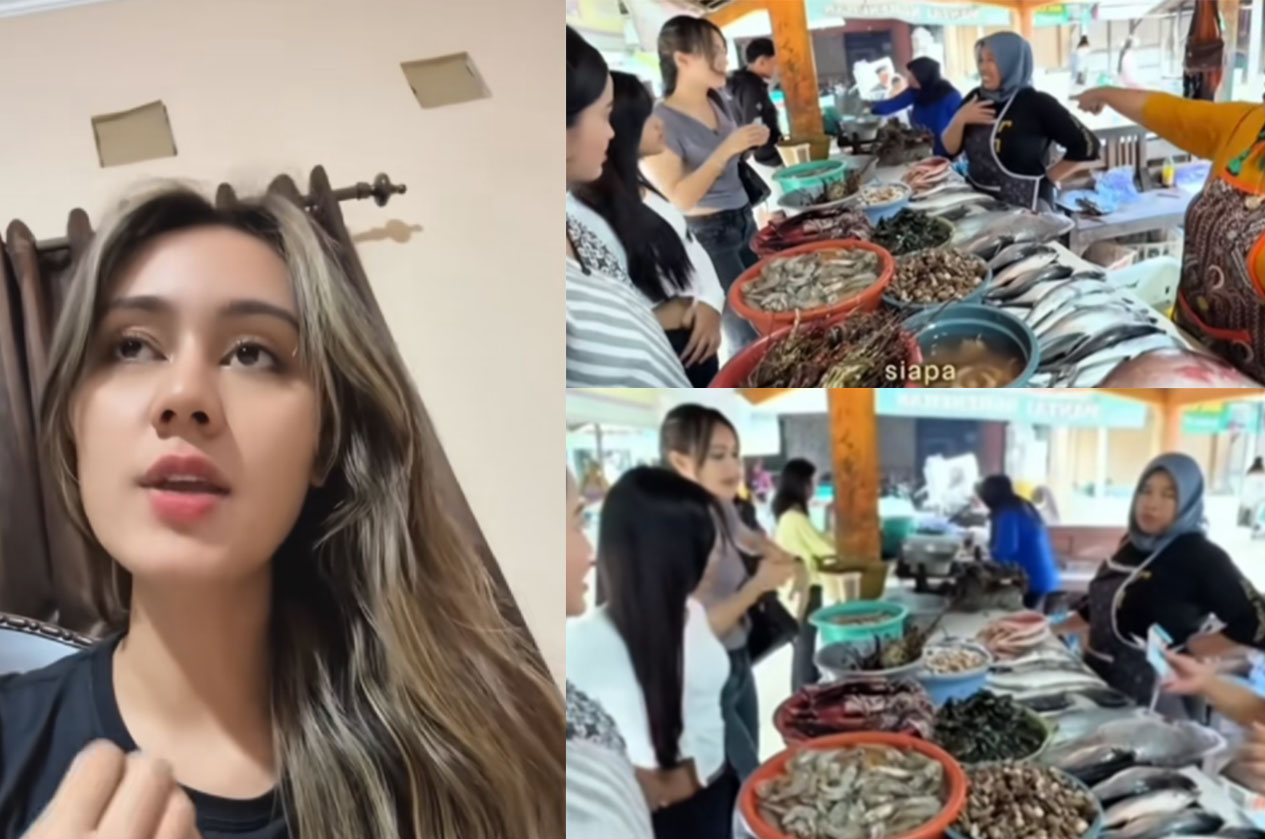 Klarifikasi pembeli ikan di Pasar Ikan Pantai Ngrenehan, Kecamatan Saptosari, Gunungkidul.