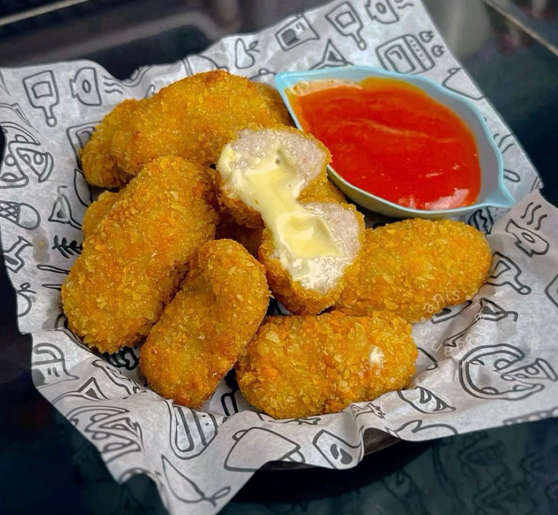 Ilustrasi udang keju  (foto: pinterest)