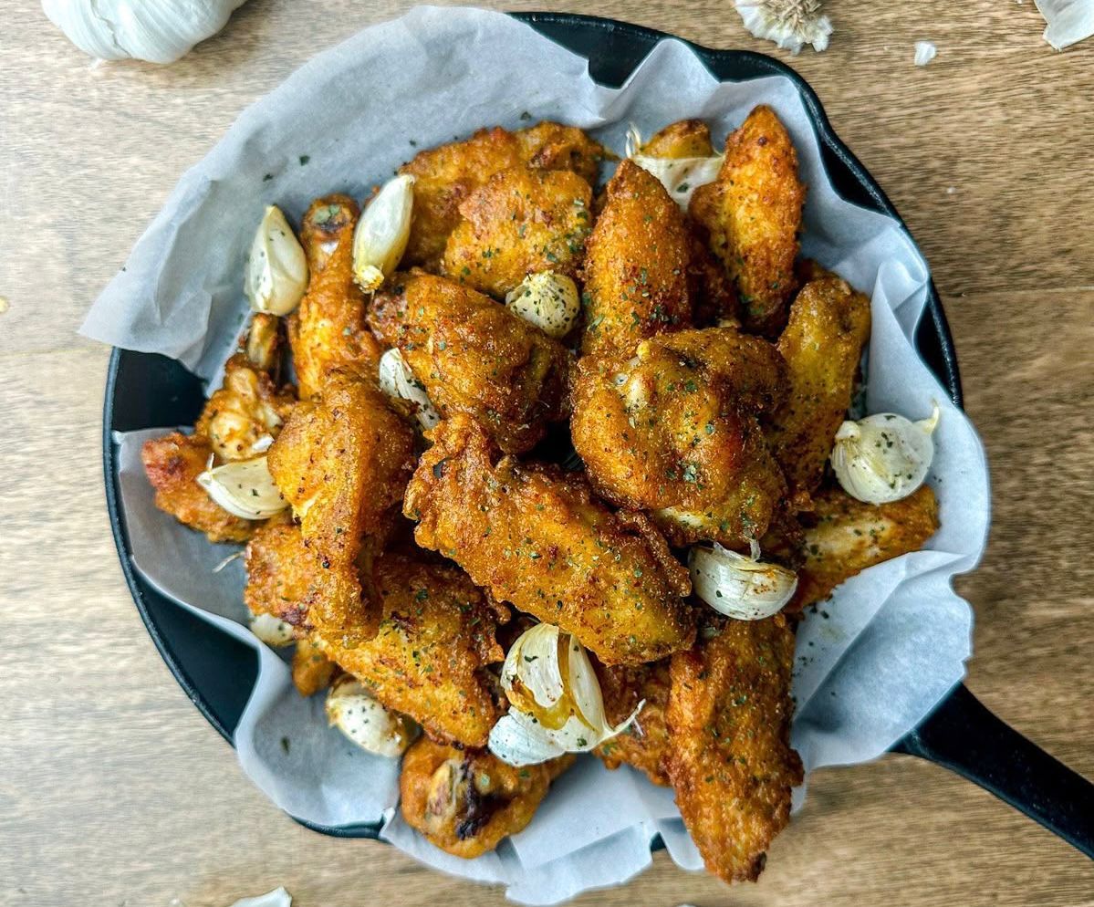 Ilustrasi ayam goreng bawang putih (foto: pinterest)