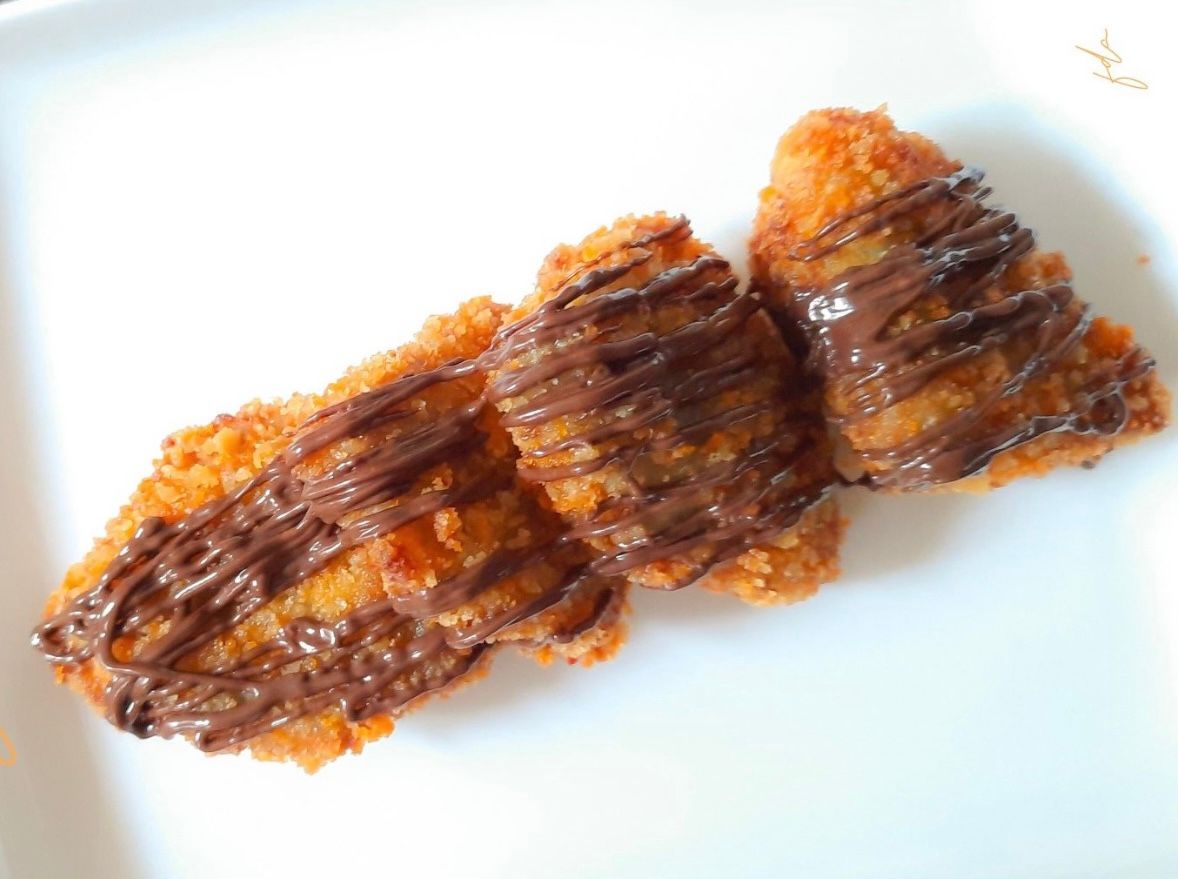 Ilustrasi nugget pisang (foto: pinterest)