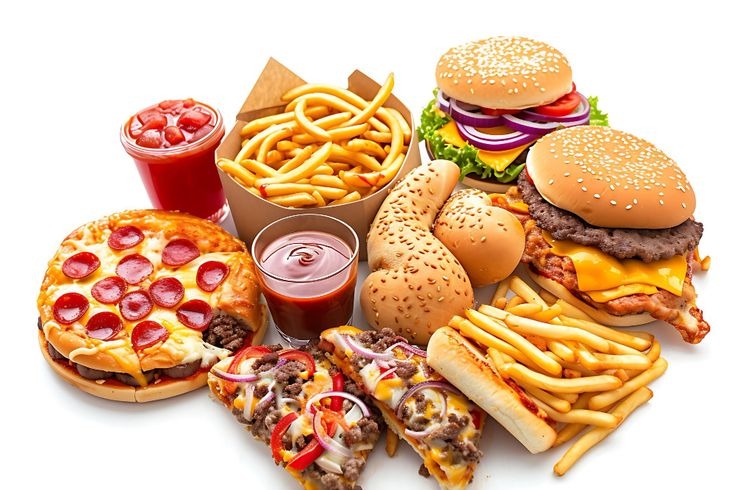 ilustrasi junkfood