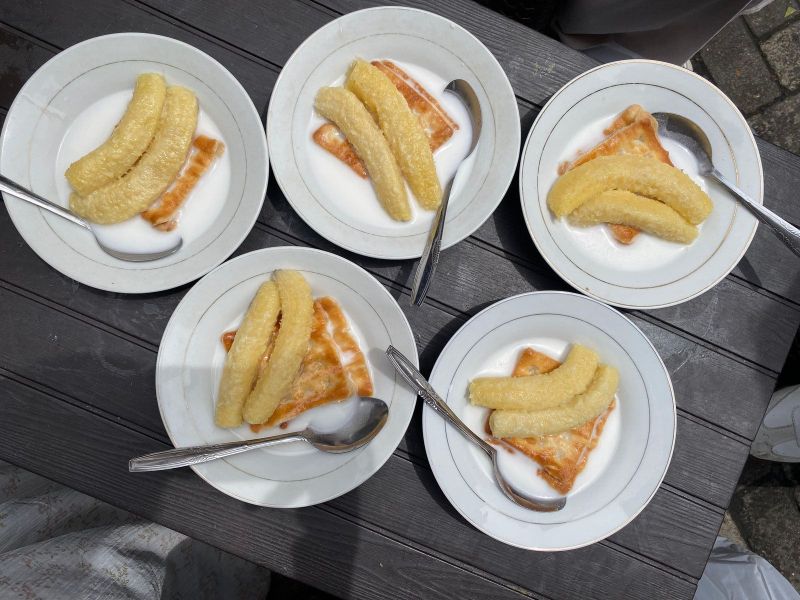 Pisang Santan khas Bukit Tinggi.