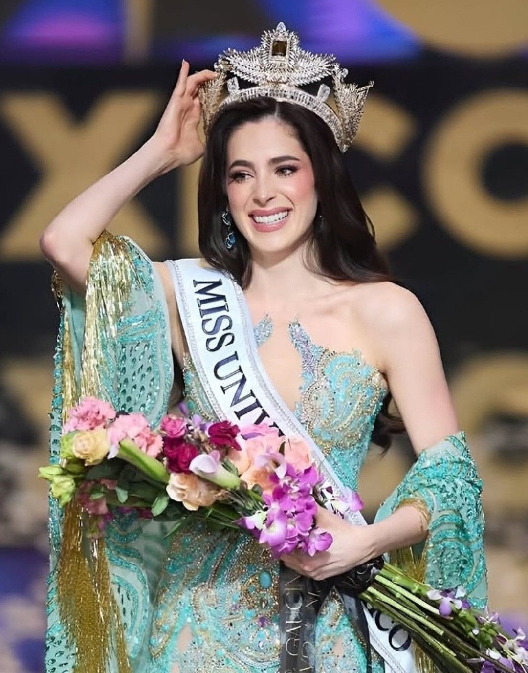 Fatima Bosch dari Meksiko Raih Gelar Miss Universe 2025 (Sumber: Pinterest)