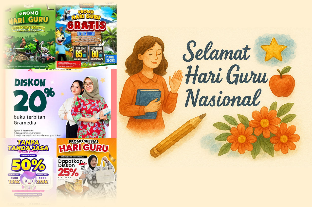 Promo Hari Guru Nasional.