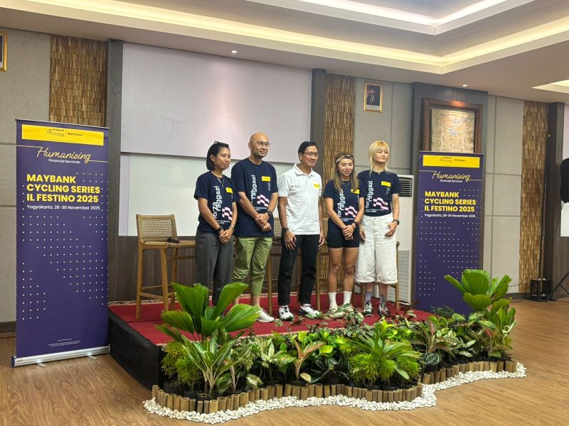 Para Peserta Maybank Cycling Series Il Festino.