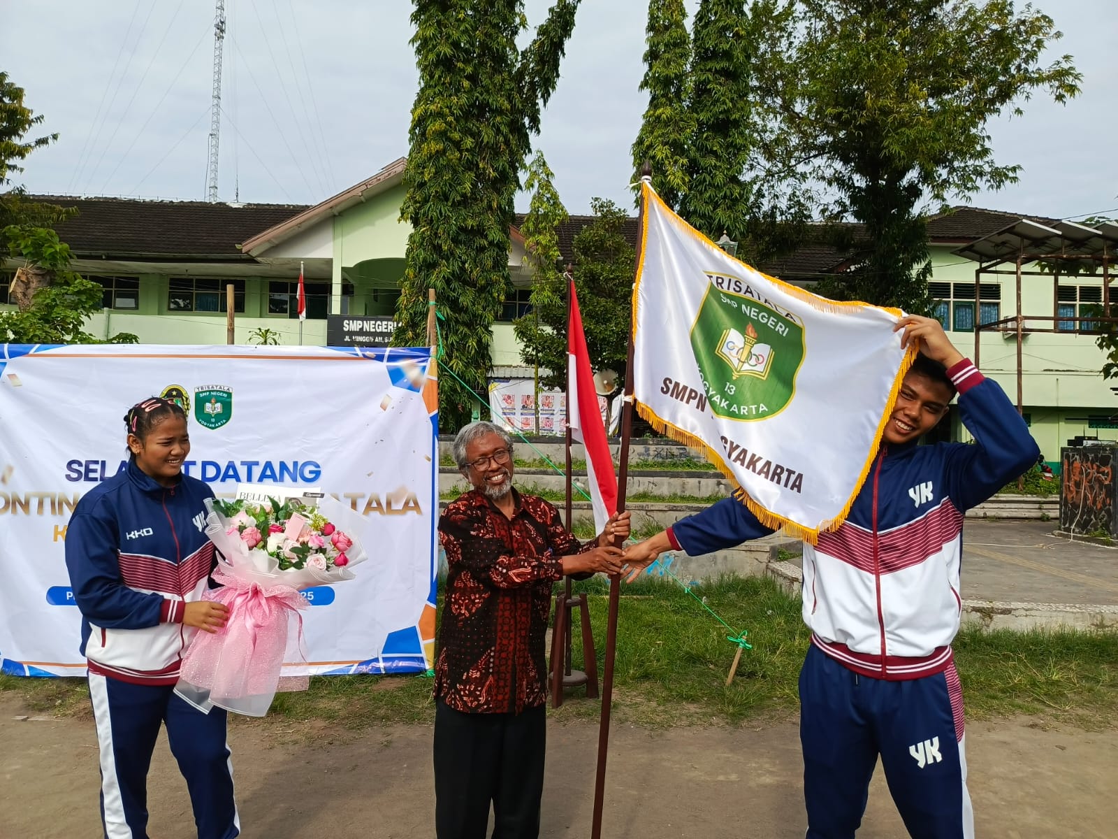 prestasi siswa SMPN 13 Jogja dalam KKO tingkat DIY di Kulon Progo