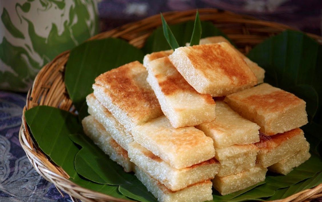 Ilustrasi kue tradisional Wingko Babat (foto: pinterest)