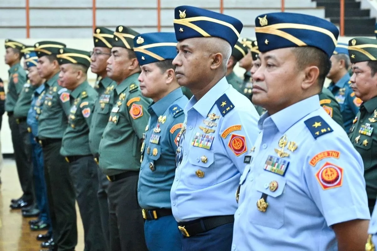 Angkatan Darat Mendominasi Kenaikan Pangkat 139 Perwira Tinggi TNI (Sumber: Radar Solo)
