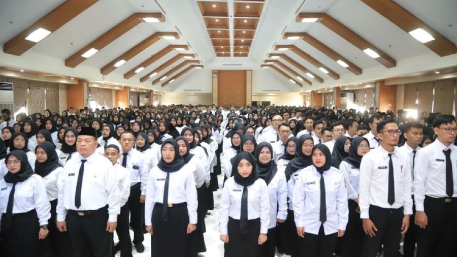 Ilustrasi Pegawai Pemerintah dengan Perjanjian Kerja (PPPK) Tenaga Kependidikan Sekolah Rakyat Tahun 2025.
